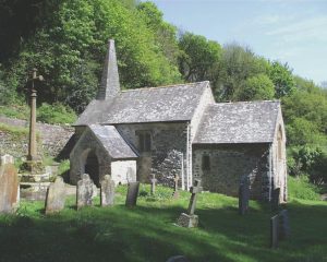 Culbone church, which is all of 35 feet long, is reputed to be the smallest church in England